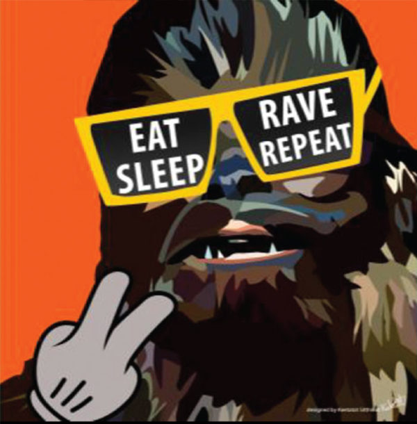 Chewie Eat Sleep Drink