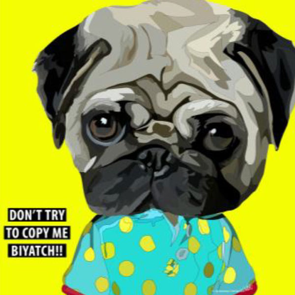 DOGGIE DON'T TRY TO COPY ME