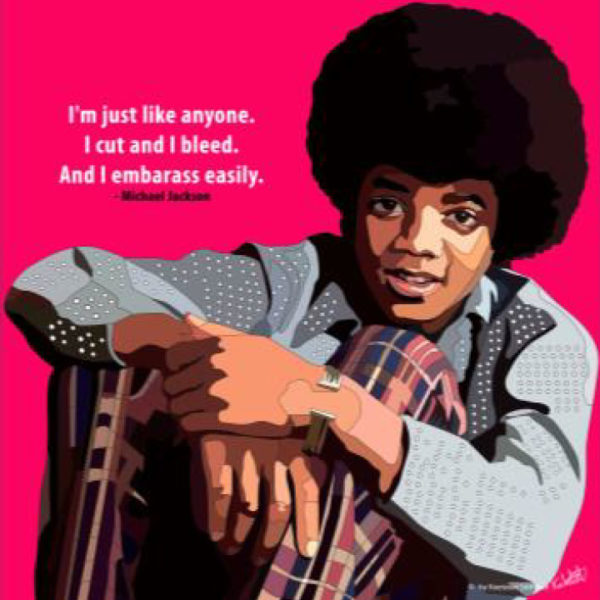 Micheal Jackson Pink