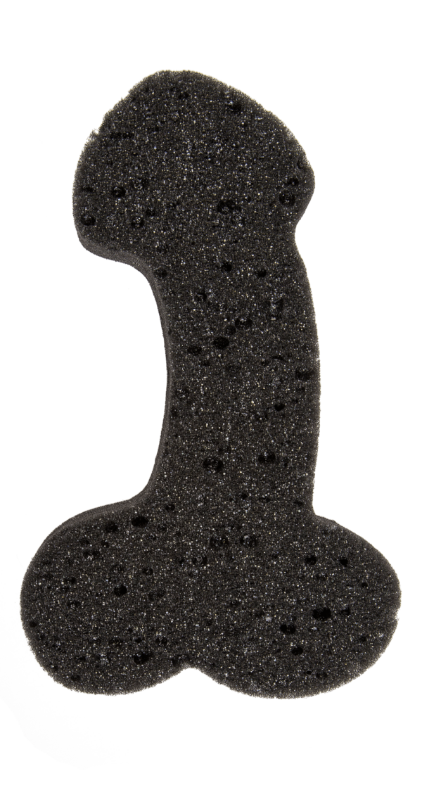 Willy Shaped Sponge Black - Image 2