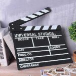 FILM SCENE CLAPPERBOARD