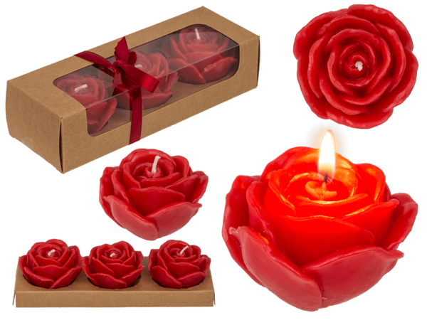 ROSE CANDLE SET - Image 2