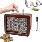 WOODEN MONEY SAVING BANK