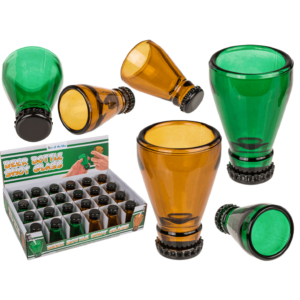 BEER  SHOT GLASS YELLOW