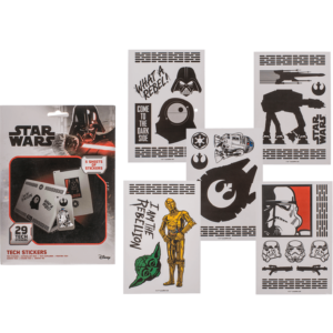 STAR WARS TECH STICKERS