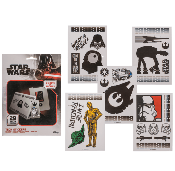 STAR WARS TECH STICKERS