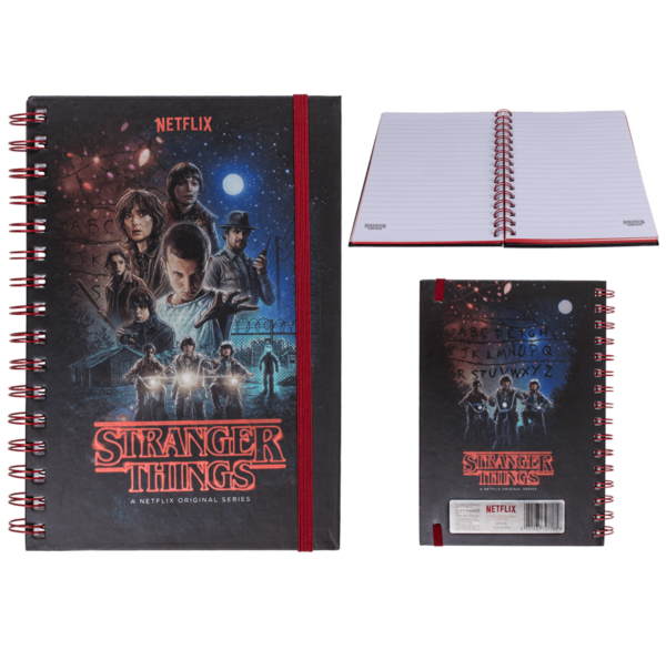 STRANGER THINGS NOTEBOOK