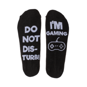 DO NOT DISTURB IM GAMING SOCKS