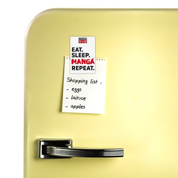 EAT SLEEP MANGA MAGNET - Image 2